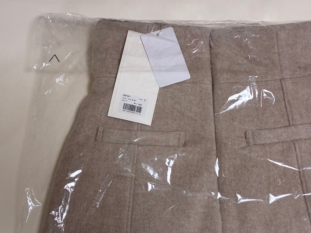 スカート andmary Blair high waist skirt/p.beige M