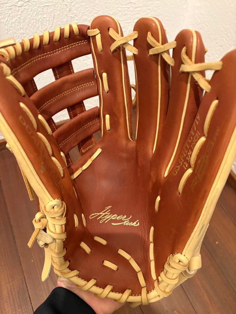 ローリングス HYPER TECH 右投用 ブラウン キャメル