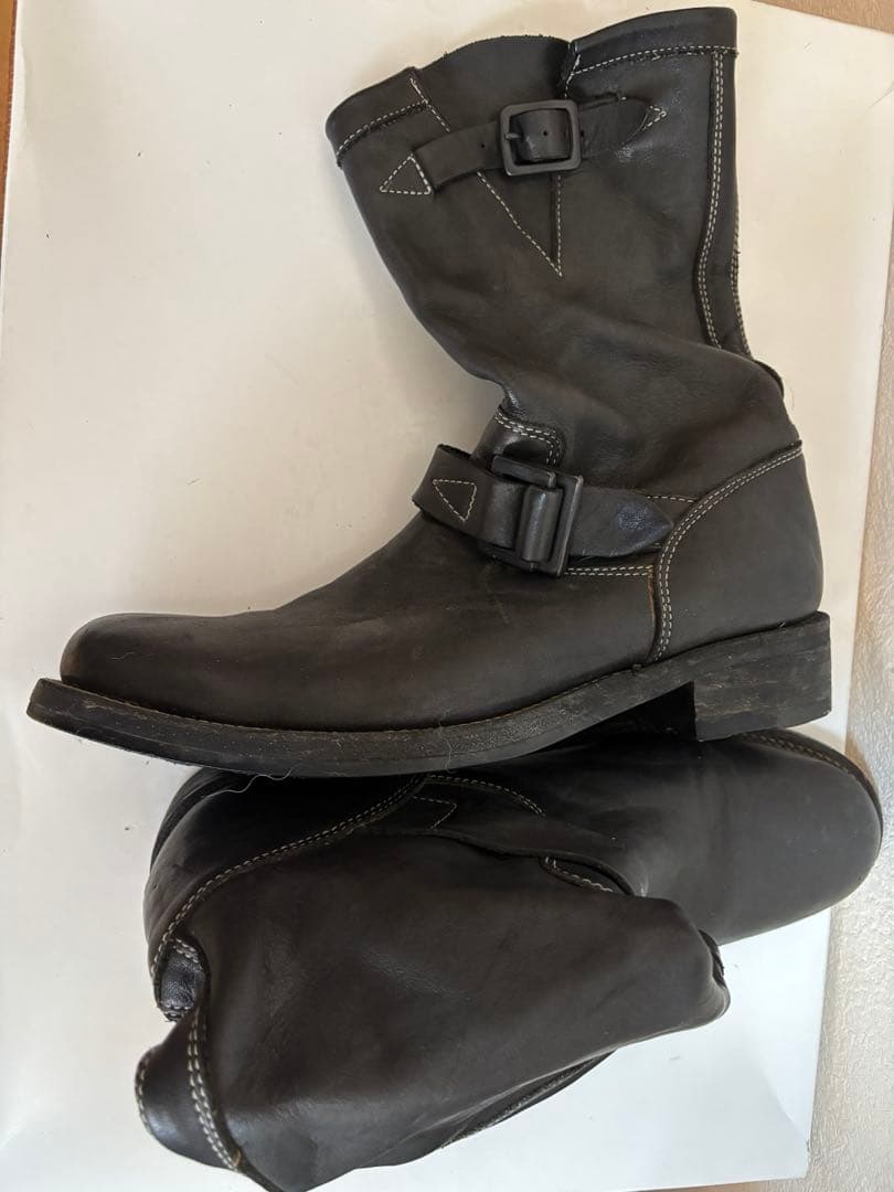 バックラッシュイサムカタヤマ　エンジニアブーツ(黒)