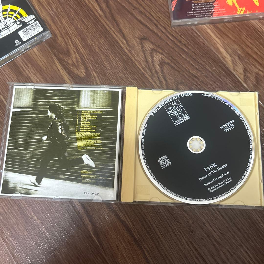 TANK ヘヴィメタル　CD6枚セット