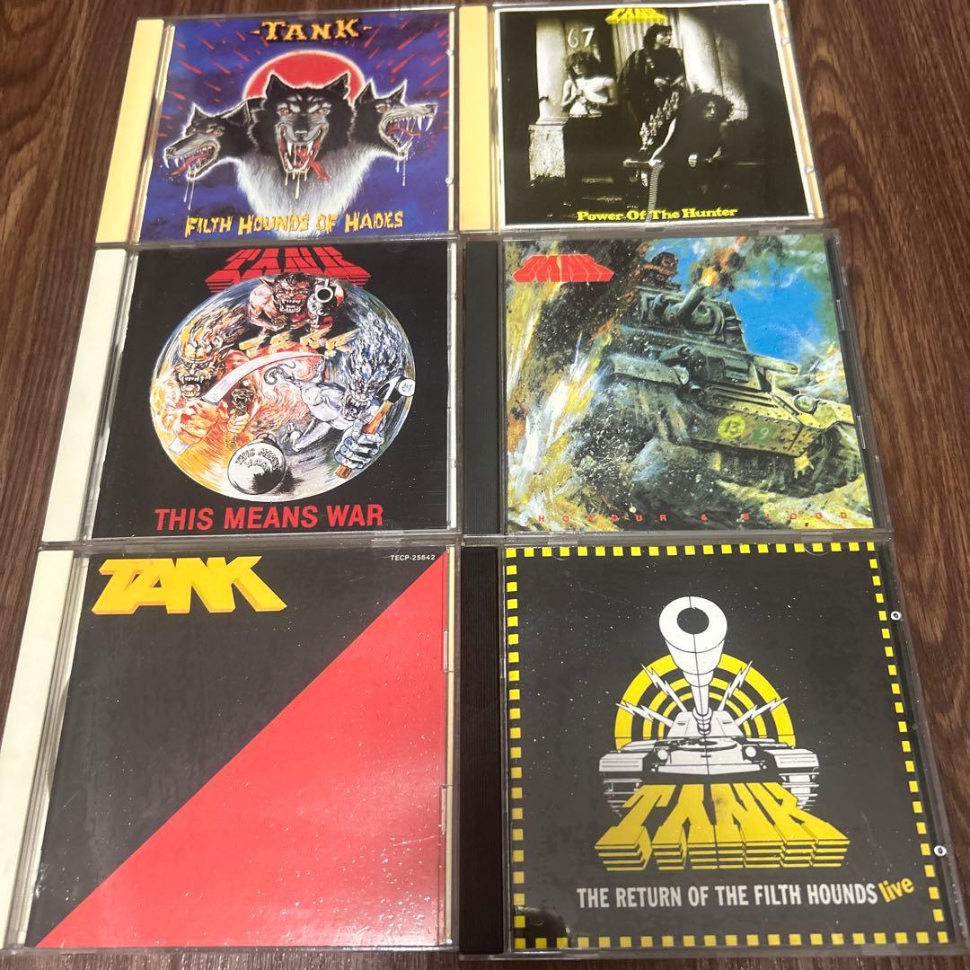 TANK ヘヴィメタル　CD6枚セット