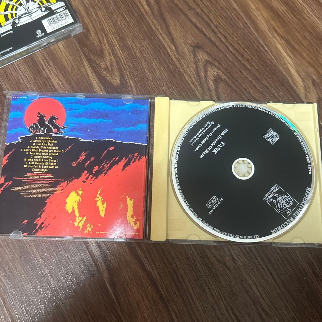 TANK ヘヴィメタル　CD6枚セット