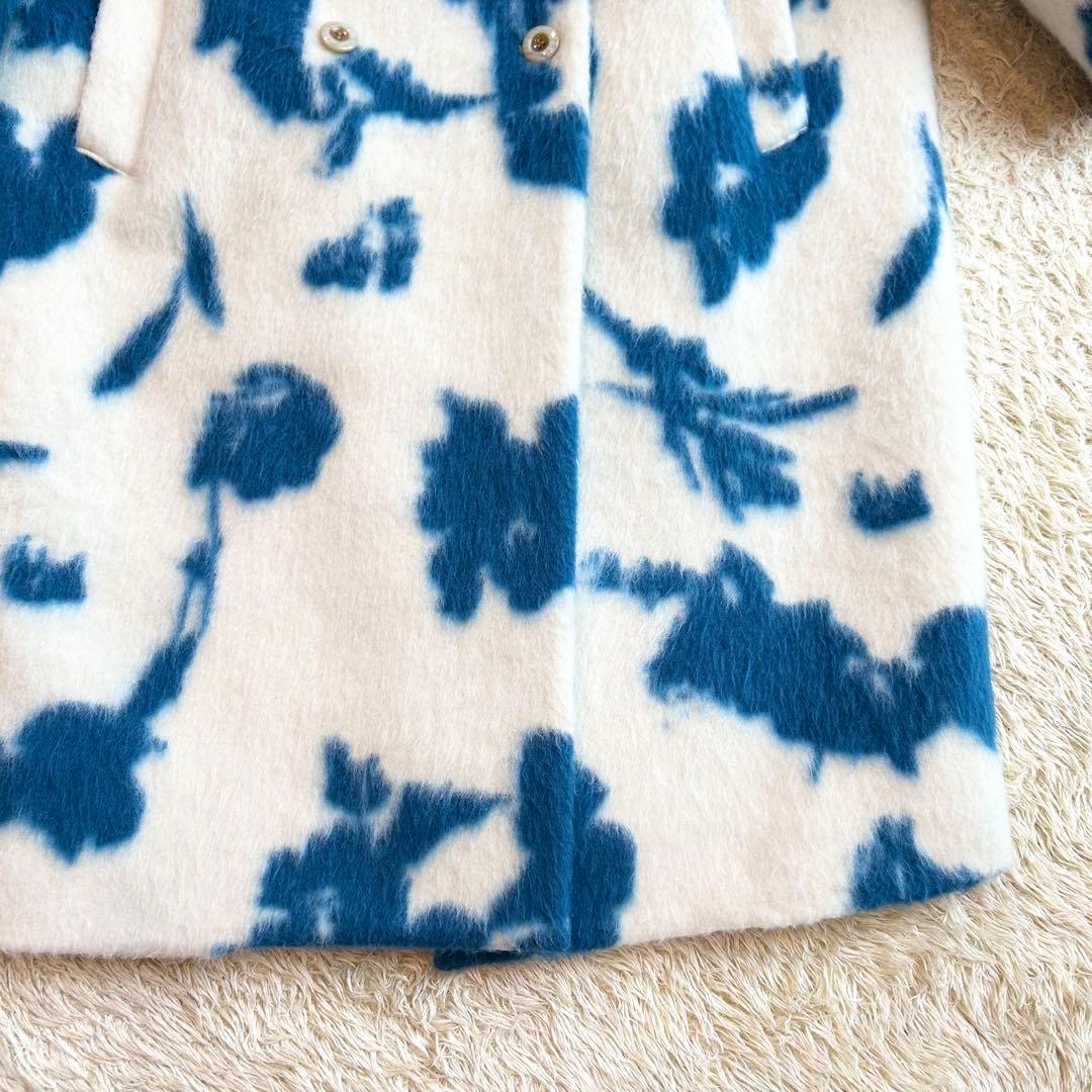 【未使用級】Ameri UND SHADOW FLOWER WOOL COAT