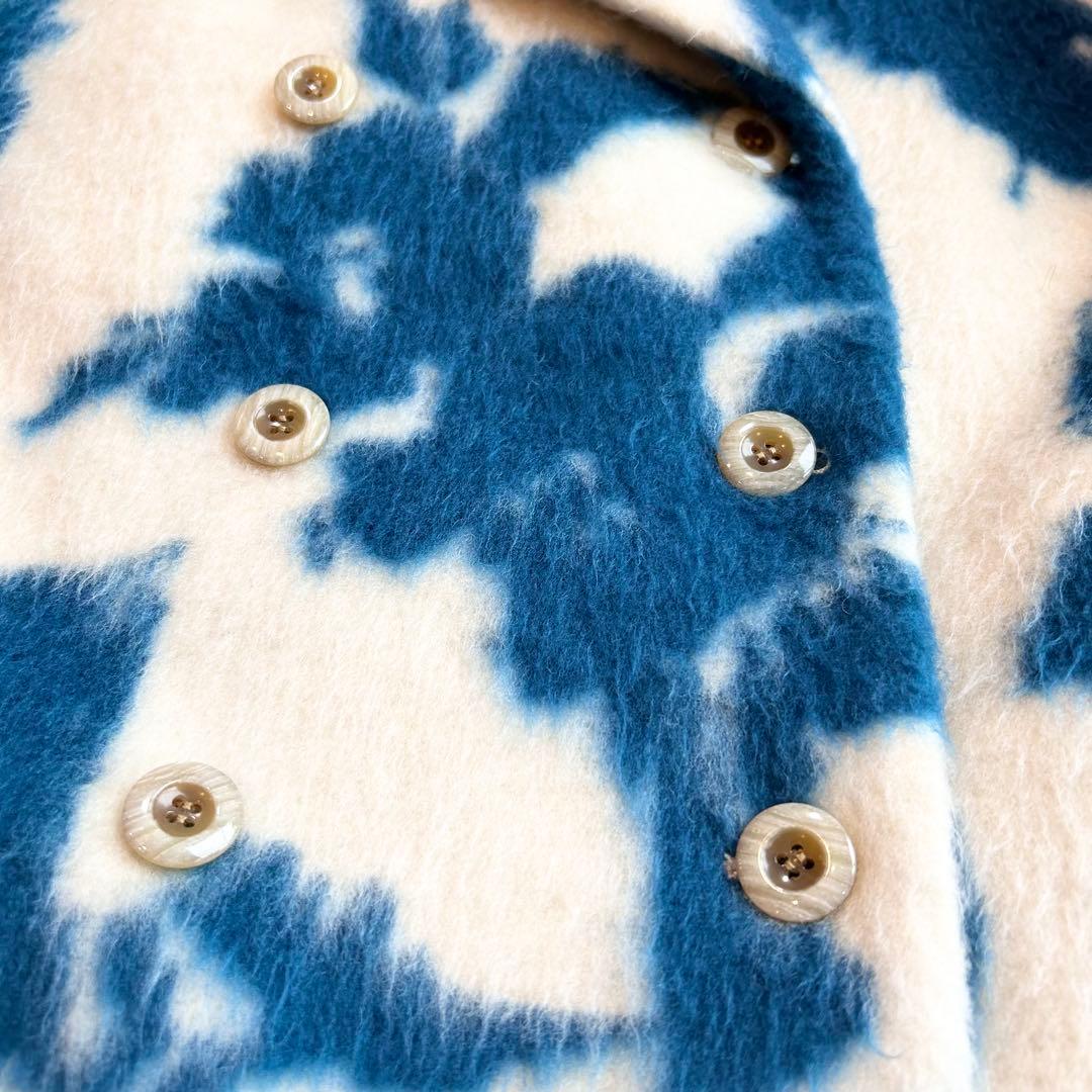 【未使用級】Ameri UND SHADOW FLOWER WOOL COAT