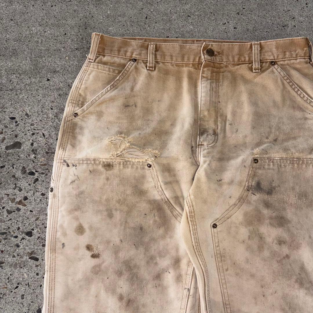Carhartt ダブルニー　メキシコ製　ペインターパンツ grunge 襤褸