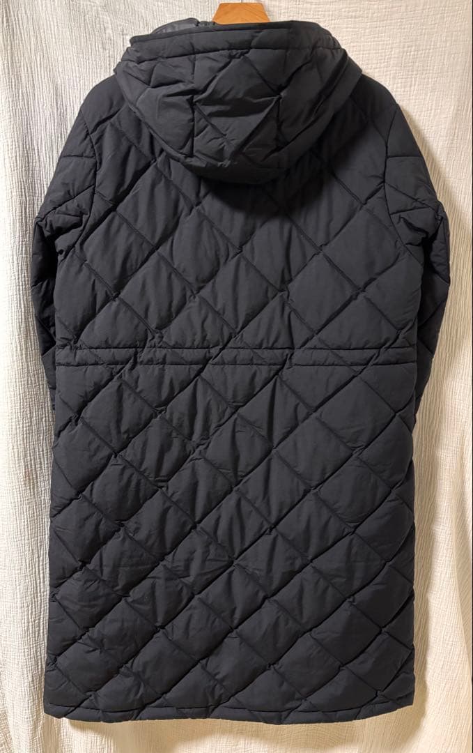 UNIQLO ユニクロ パフテックロングコートリラックスフィット ブラック M