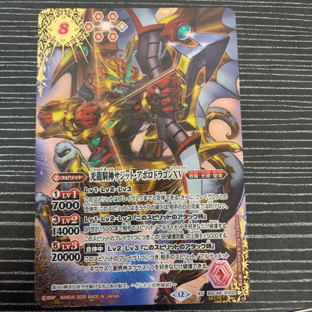 光龍騎神サジット・アポロドラゴンXV SEC