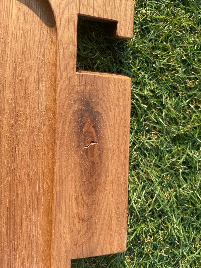 カーミットチェア　オーク　美品　NOVITA サイドテーブル付き