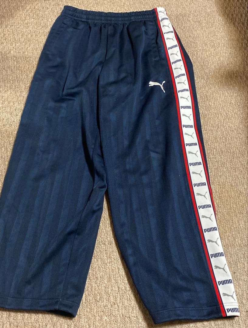 PUMA プーマ ジャージ　下：M　 赤