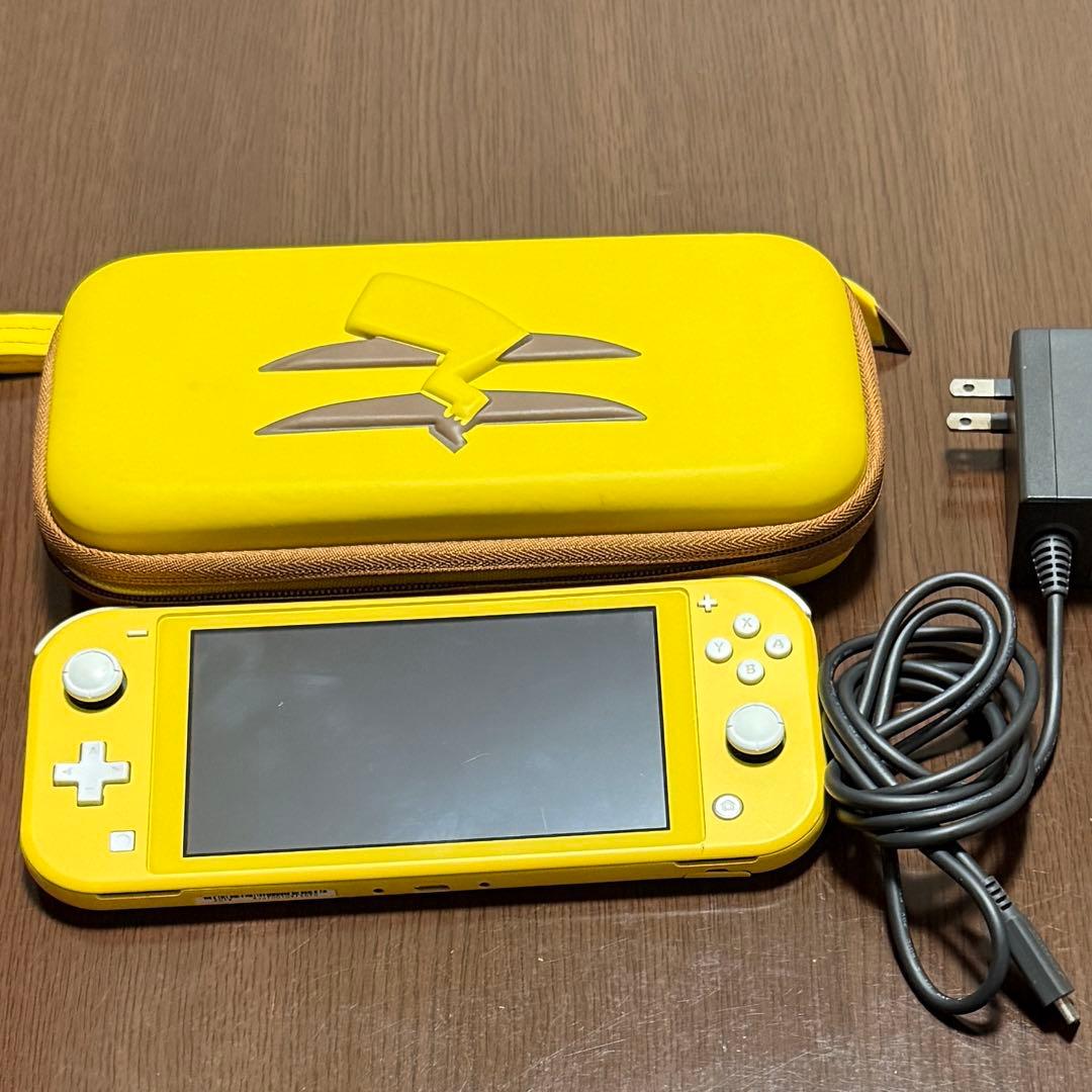 Switch Lite イエロー　3点セット