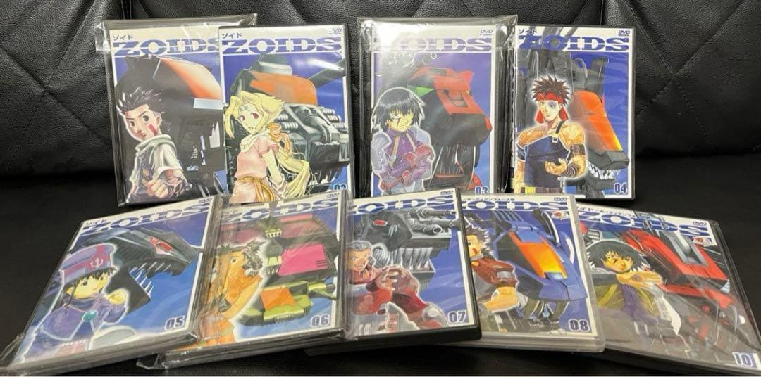 ゾイド DVD 少年編 1〜7巻＋8巻10巻