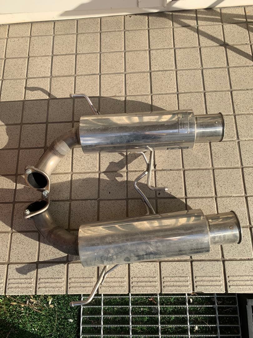 柿本改　マフラーリアピースのみ左右 レガシィb4 bl.bp5用