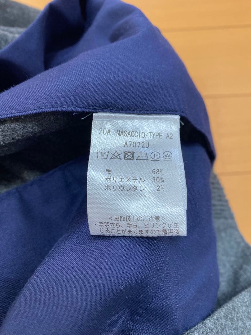 giabsarchivio BEAMS別注 MASACCIO グレー　44サイズ