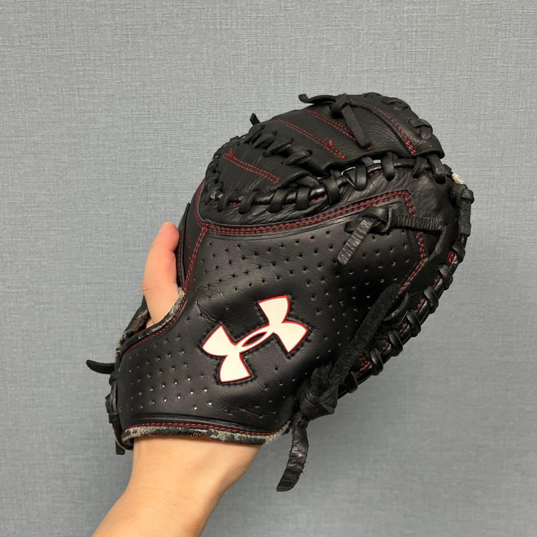 1054 アンダーアーマー 即戦力 軟式兼硬式 少年用 キャッチャーミット