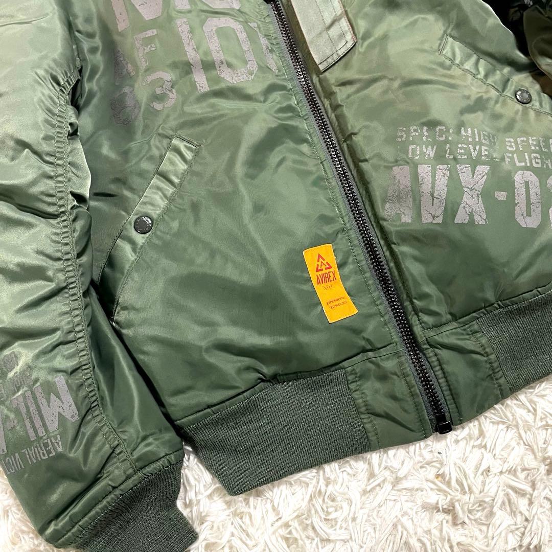 AVIREX MA-1 MJ-101 リバイバル フライトジャケット M