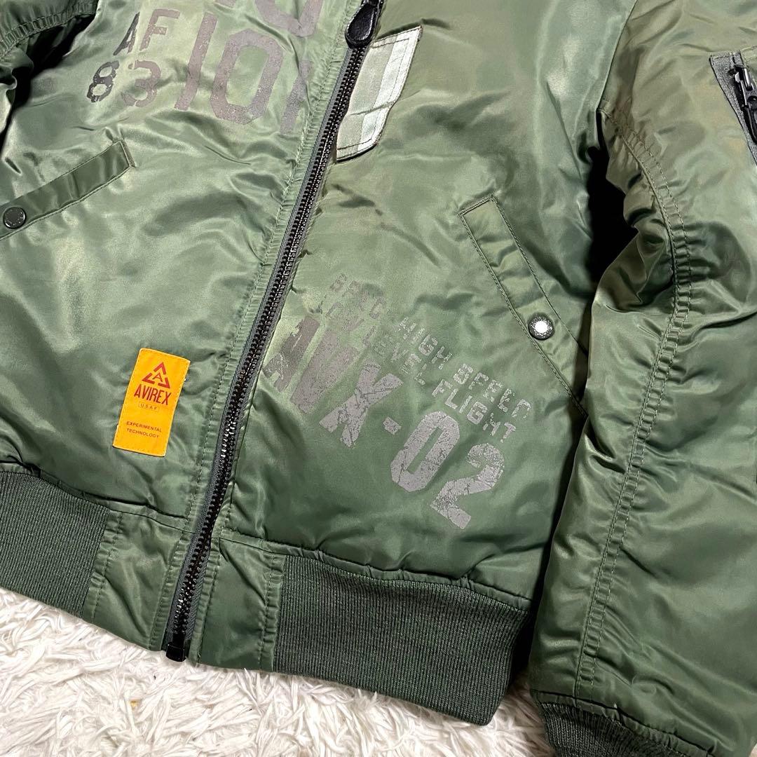 AVIREX MA-1 MJ-101 リバイバル フライトジャケット M