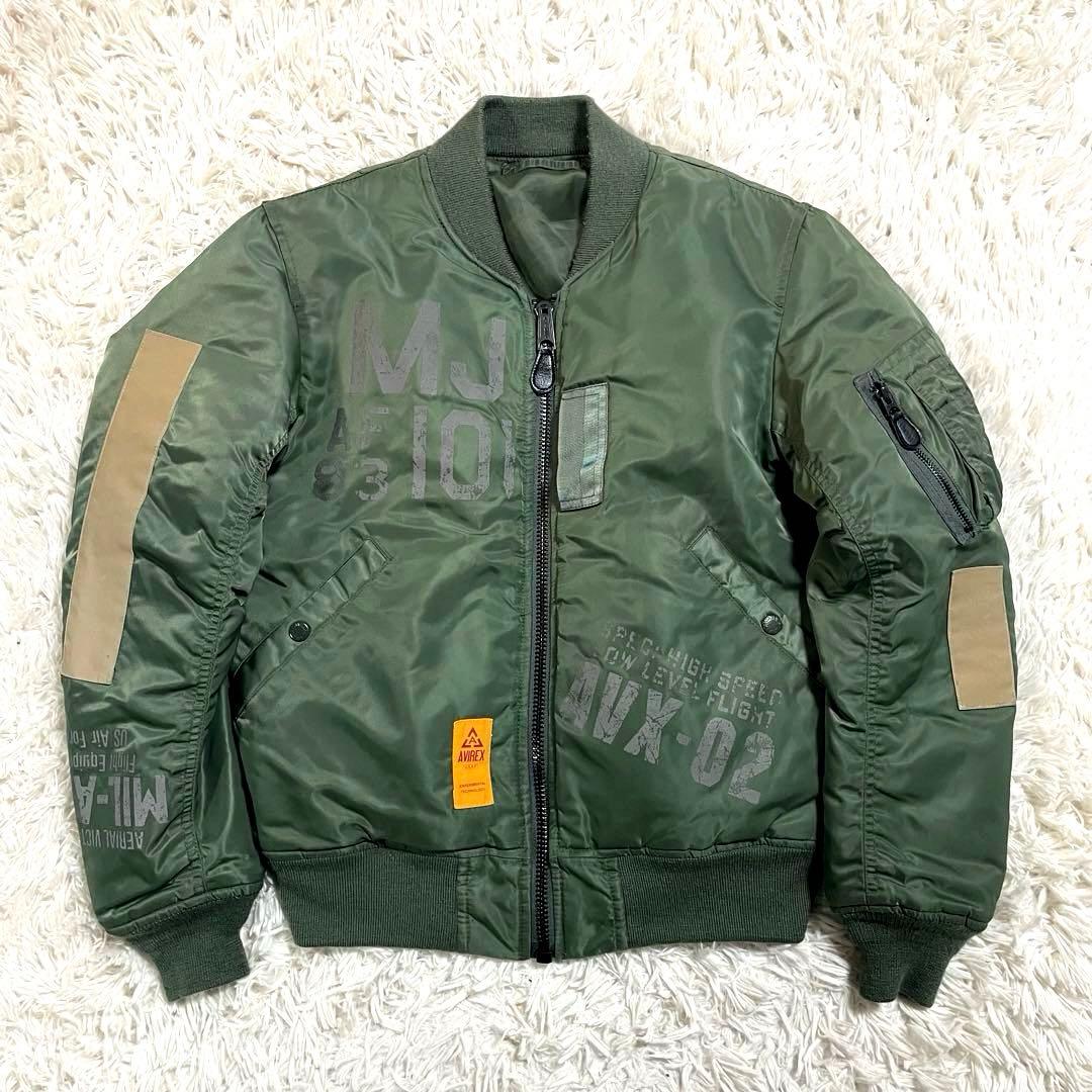 AVIREX MA-1 MJ-101 リバイバル フライトジャケット M