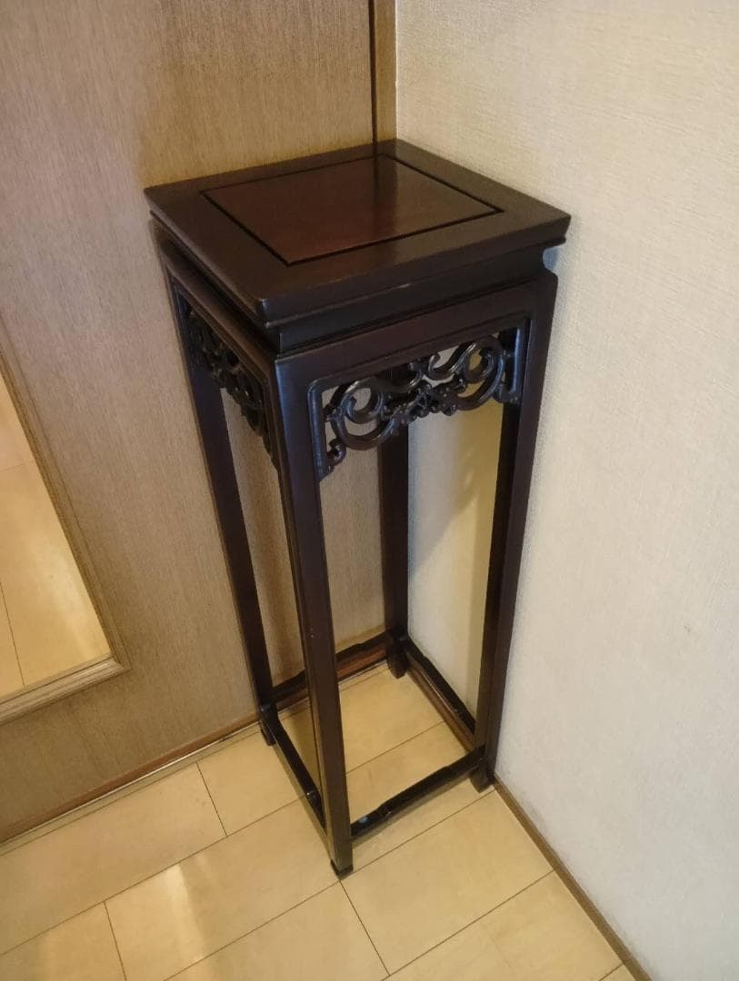 ▼2日だけ値下げします！　アンティーク風 花台 / サイドテーブル