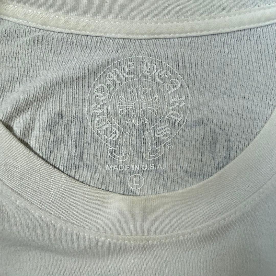 CHROME HEARTS クロムハーツホワイト長袖カットソー