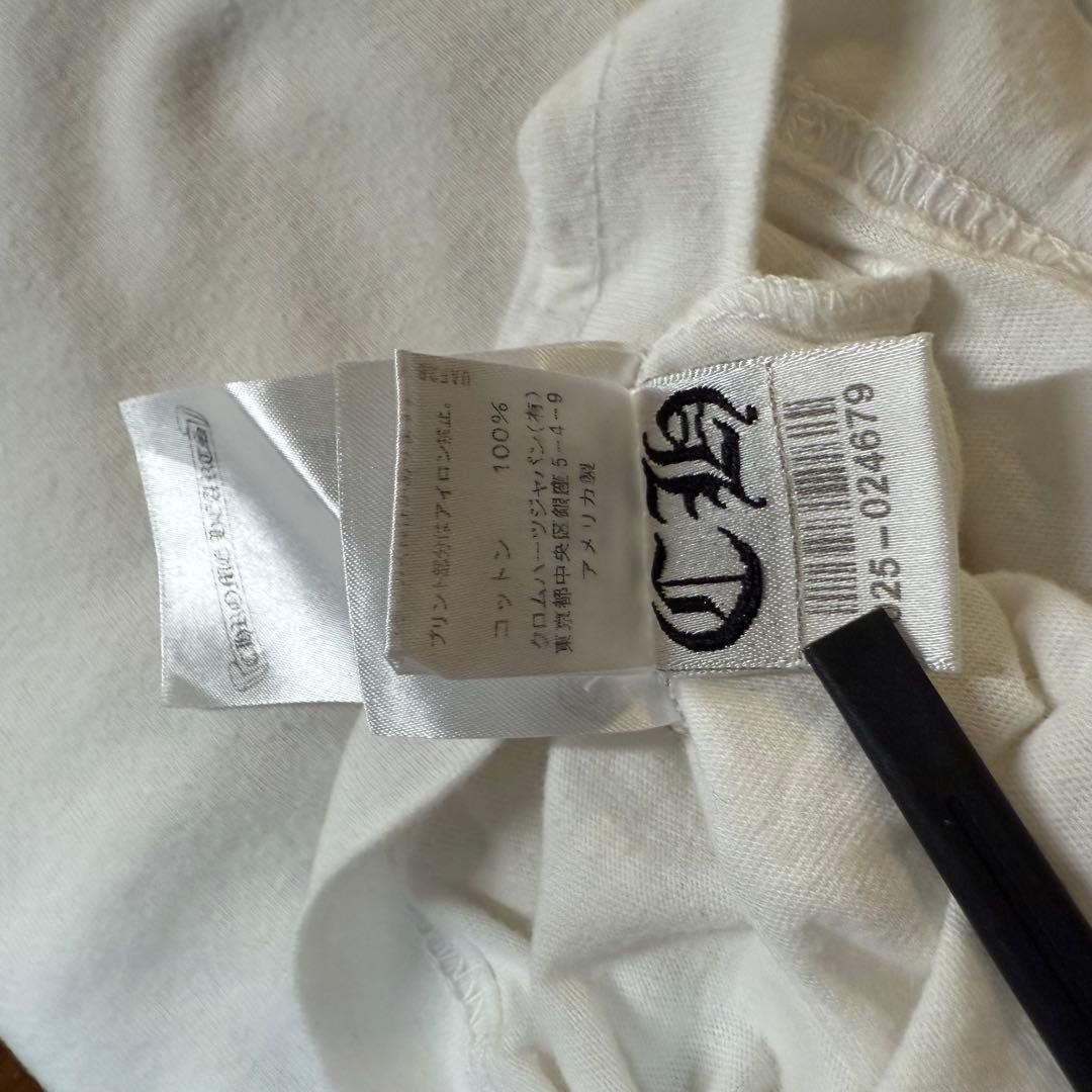 CHROME HEARTS クロムハーツホワイト長袖カットソー