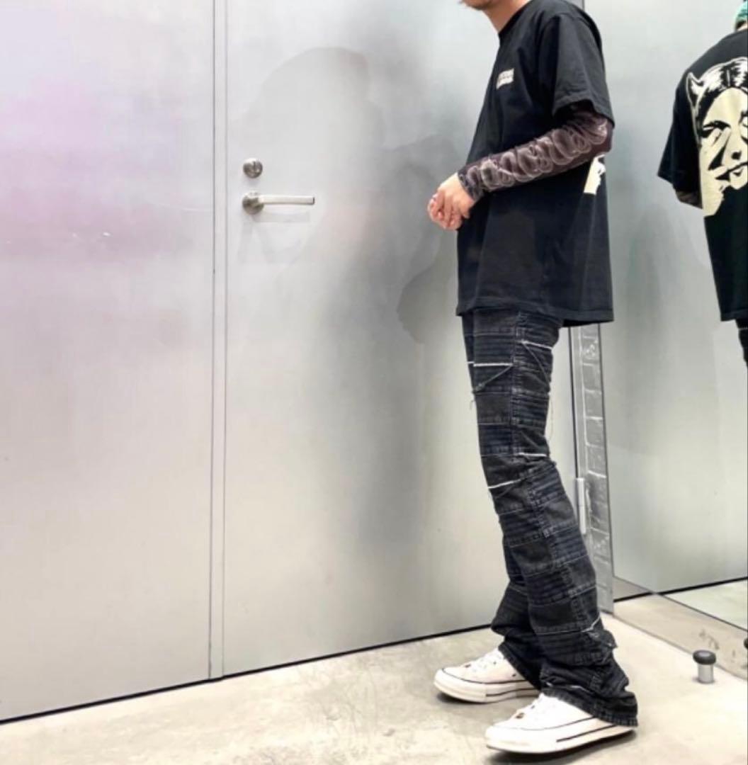 【新品タグ付き】HYS SNAKE LOOP柄 Tシャツ スネーク 蛇 総柄