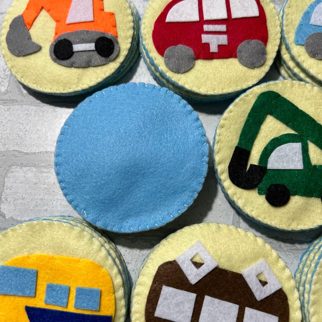 マリリン　はたらく車　お寿司　絵合わせ