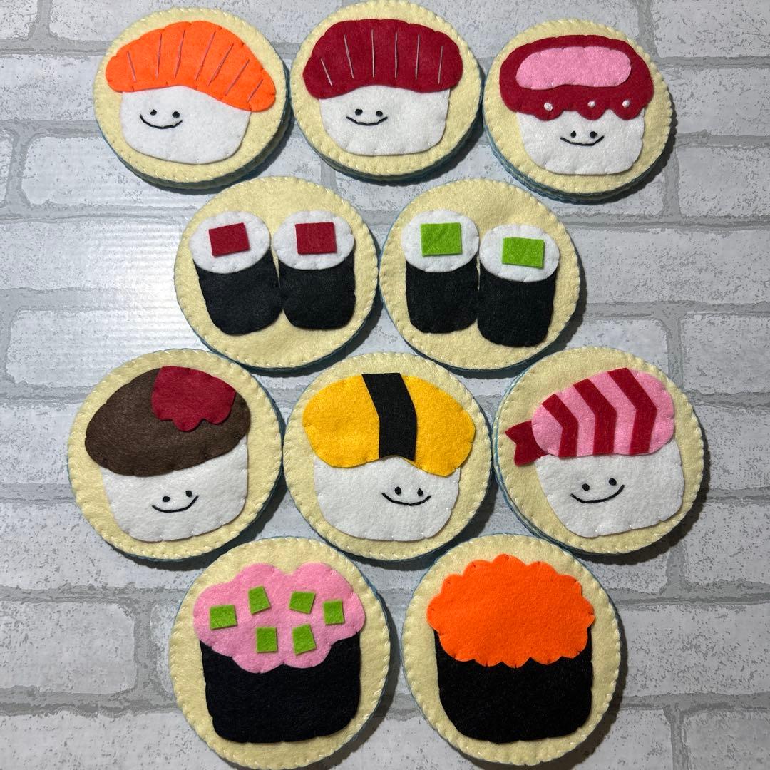 マリリン　はたらく車　お寿司　絵合わせ