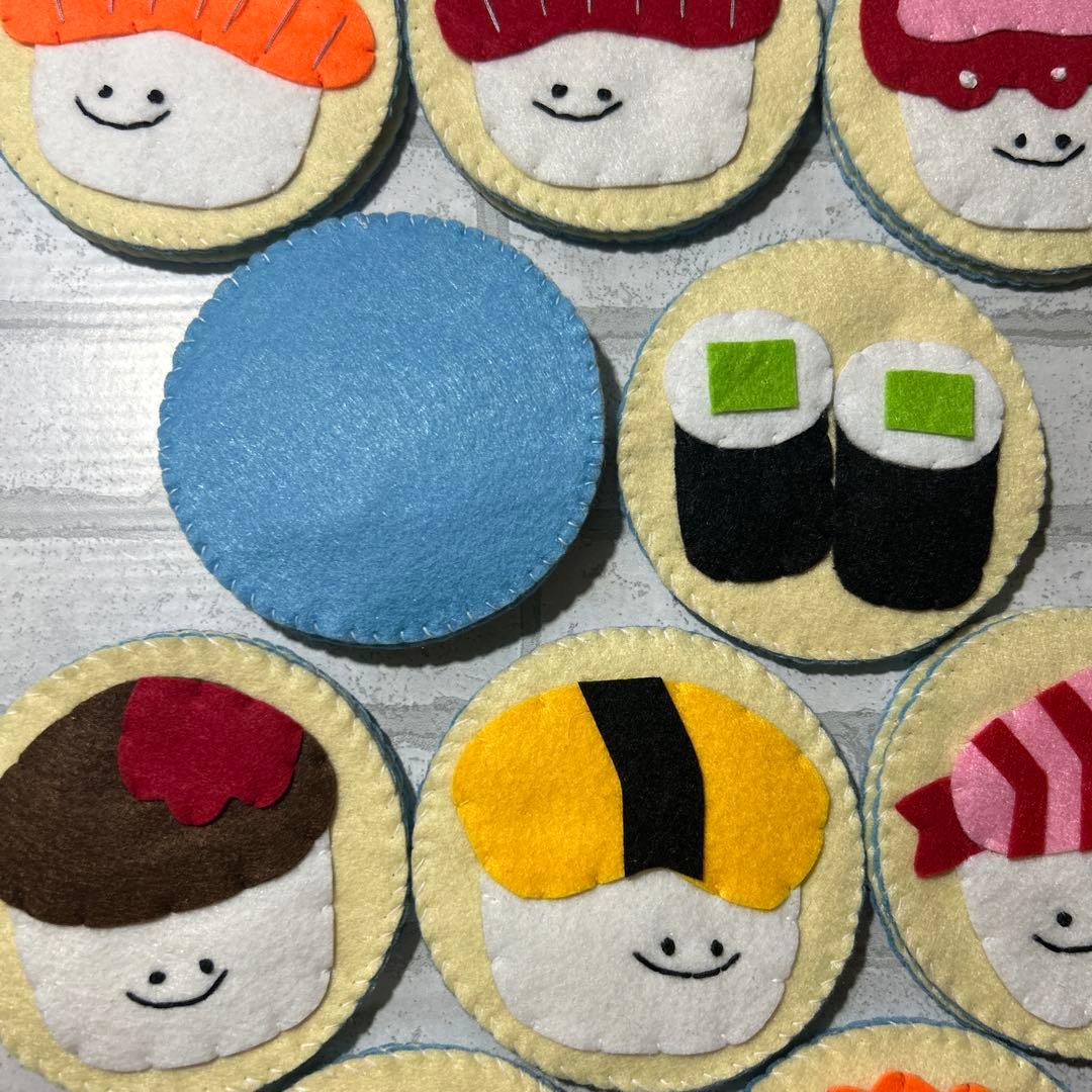 マリリン　はたらく車　お寿司　絵合わせ