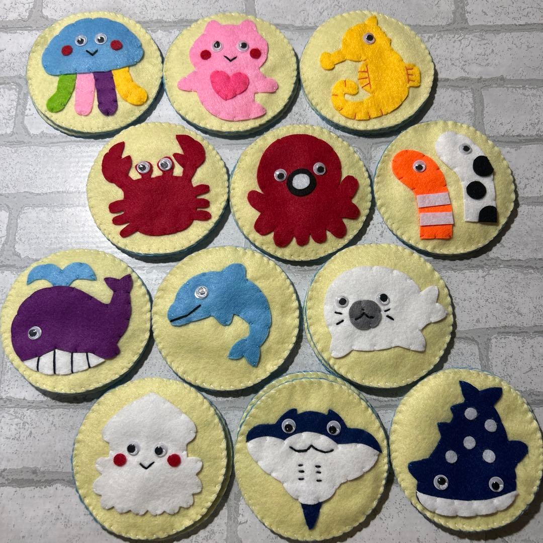 マリリン　はたらく車　お寿司　絵合わせ