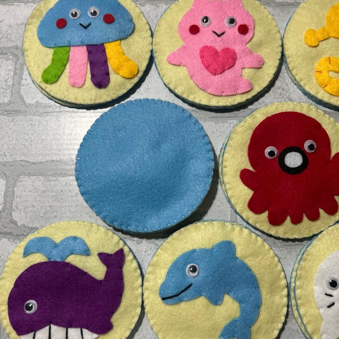 マリリン　はたらく車　お寿司　絵合わせ