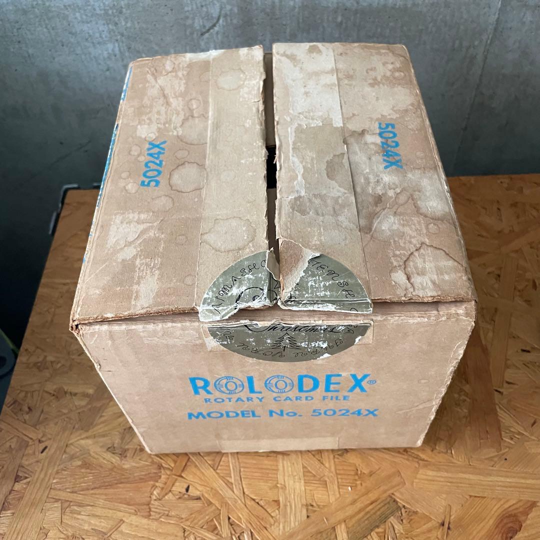 60s 70s VINTAGE ROLODEX NO.5024X アルミフレーム