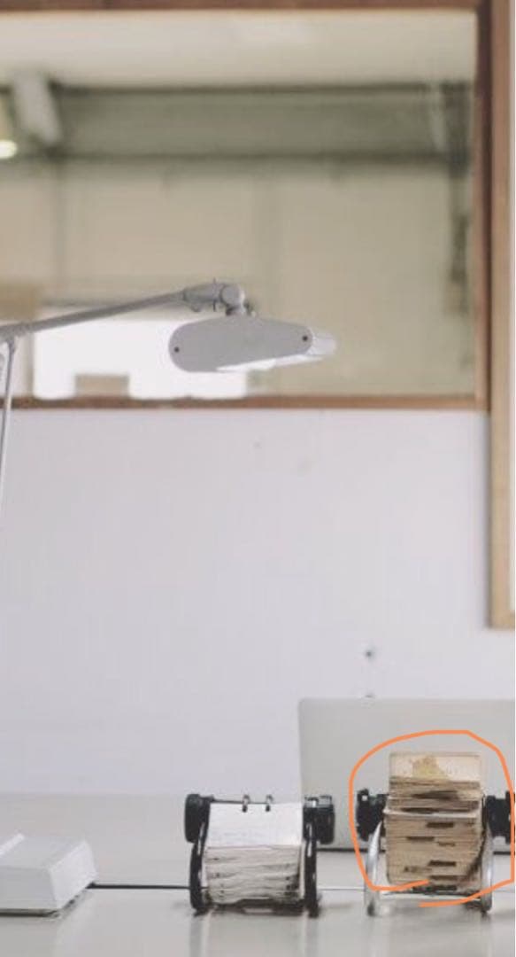 60s 70s VINTAGE ROLODEX NO.5024X アルミフレーム