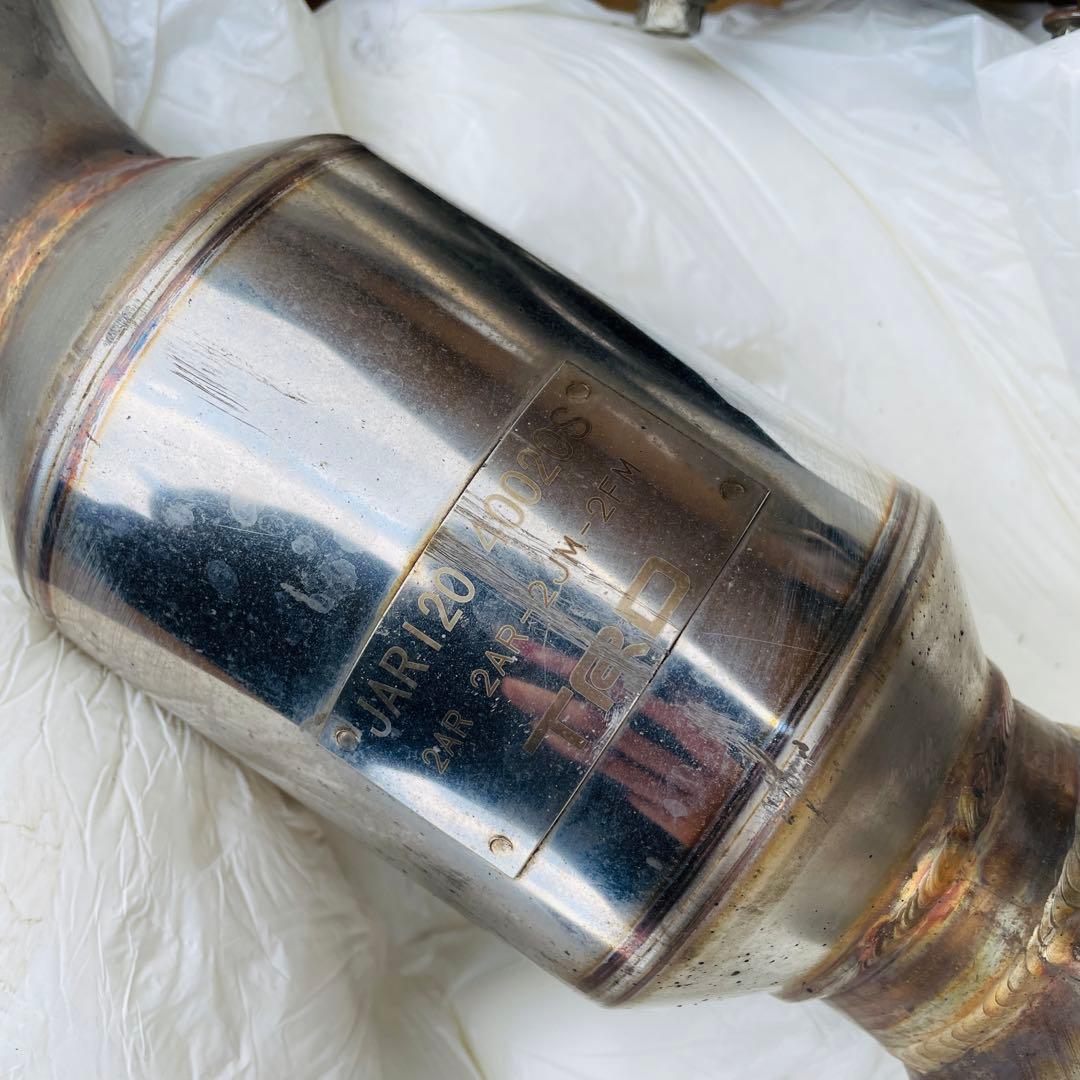 【美品】TRD ハイレスポンスマフラー　30系 アルファード　ヴェルファイア