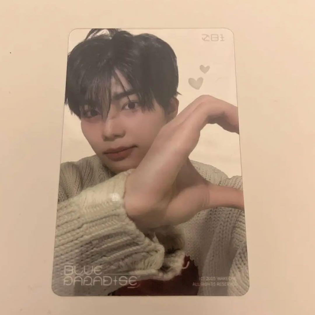 ZB1 ゴヌク 韓国 ポップアップ イベント 当選品 ランダム クリア トレカ