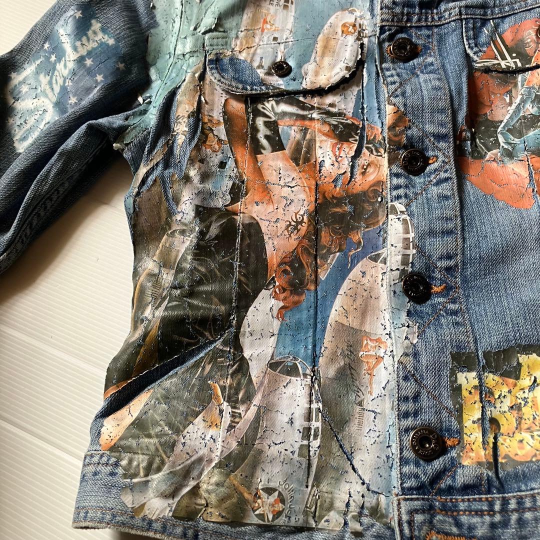 V*r様 00s archive D&Gドルチェ&ガッバーナプリントgジャンM平