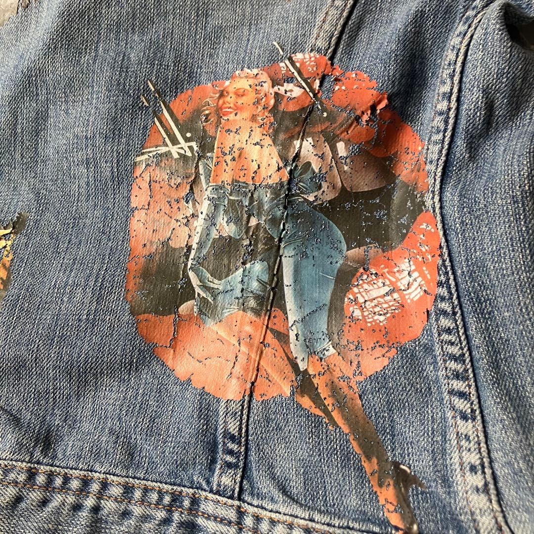 V*r様 00s archive D&Gドルチェ&ガッバーナプリントgジャンM平