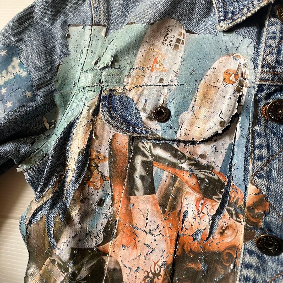 V*r様 00s archive D&Gドルチェ&ガッバーナプリントgジャンM平