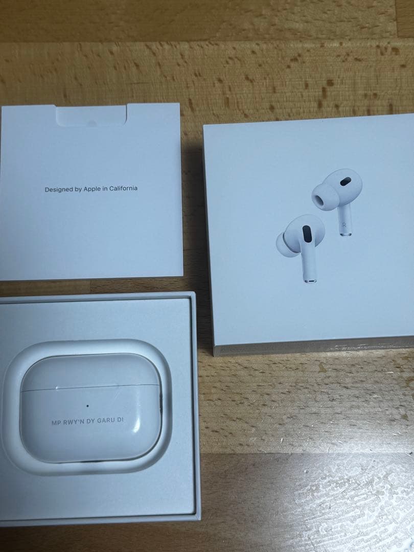 AirPods pro 第2世代 A3048 ホワイト 付属品付き