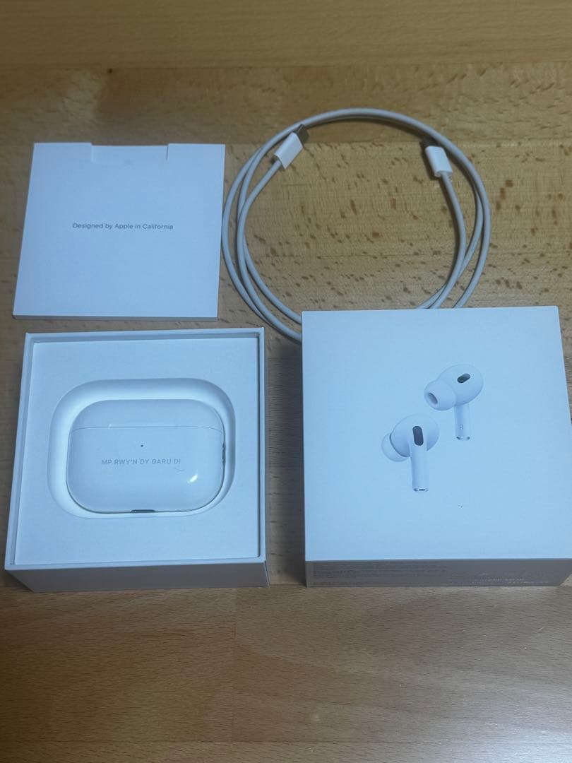 AirPods pro 第2世代 A3048 ホワイト 付属品付き