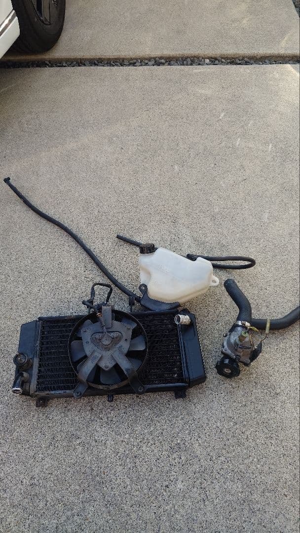 ZRX400 前期純正ラジエターセット