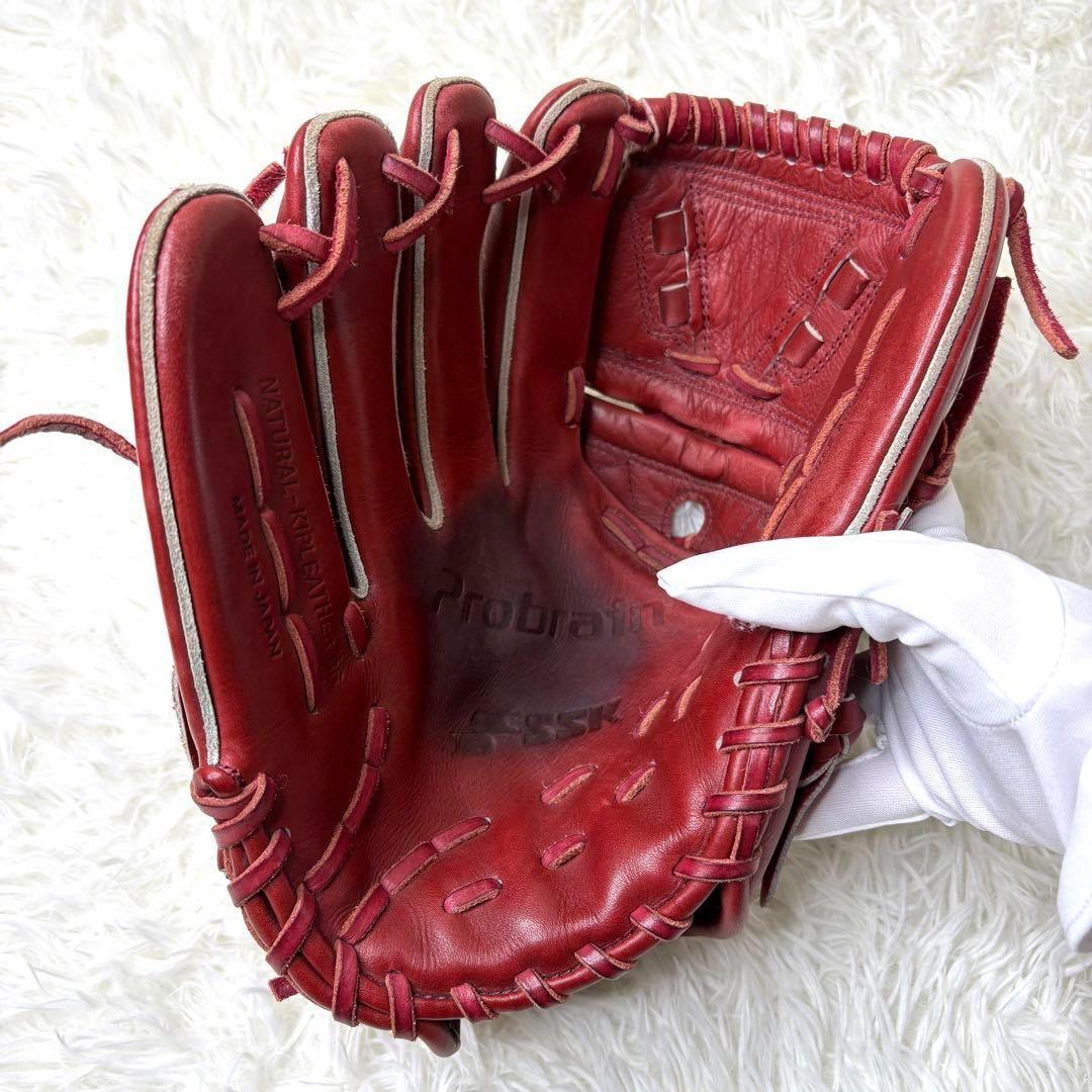 レア✨SSK プロブレイン 投手用 左投げ グローブ 一般 硬式 大人用 美品