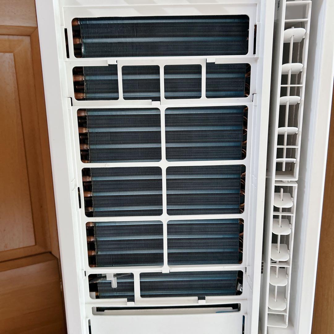 美品 Haier ハイアール窓用エアコン JA16-V リモコン付き2021年製