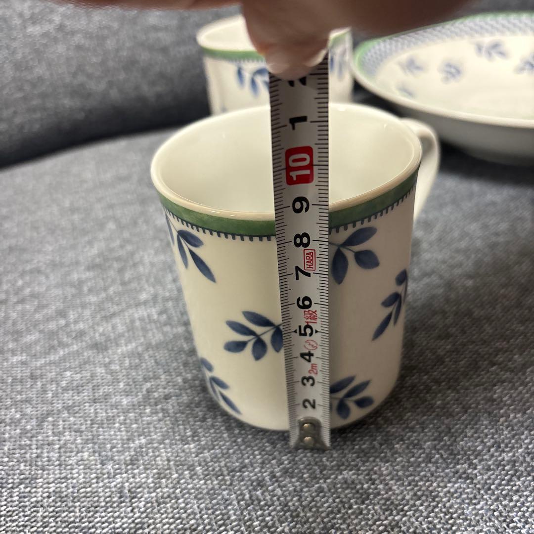 希少品Villeroy & Boch マグカップ2個とサラダボール1枚新品