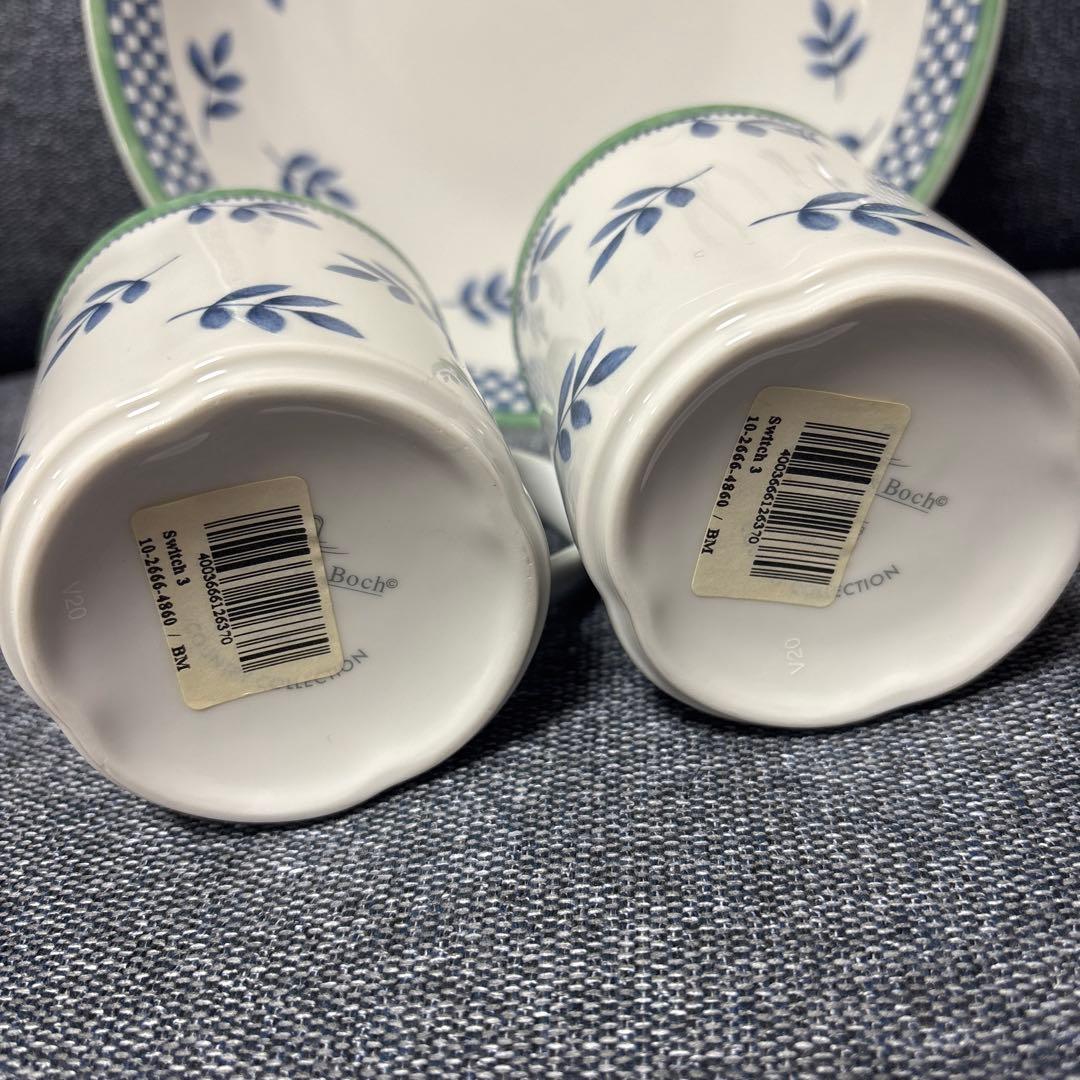 希少品Villeroy & Boch マグカップ2個とサラダボール1枚新品