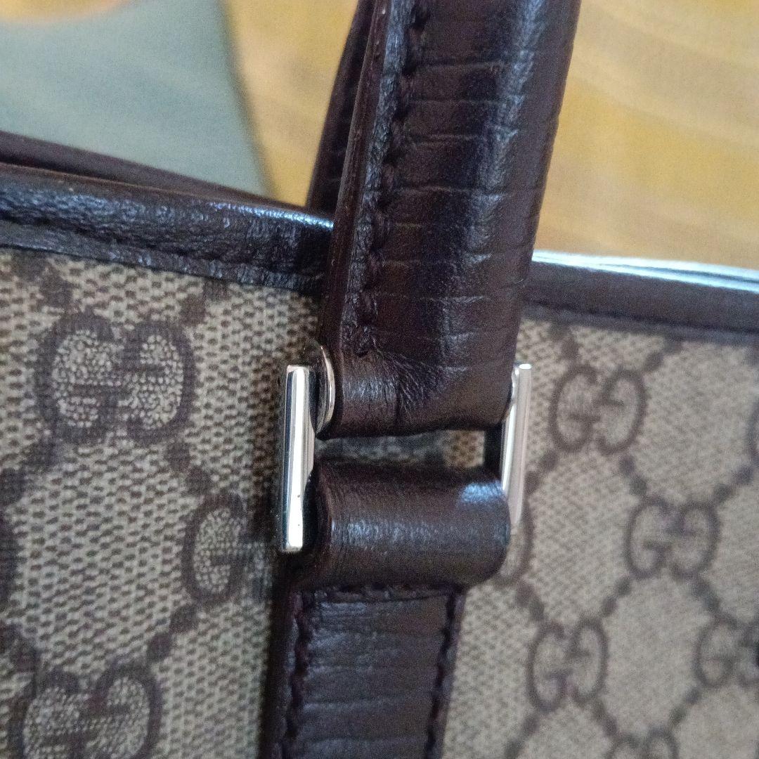 GUCCI GGパターン トートバッグ ベージュ/ブラウン