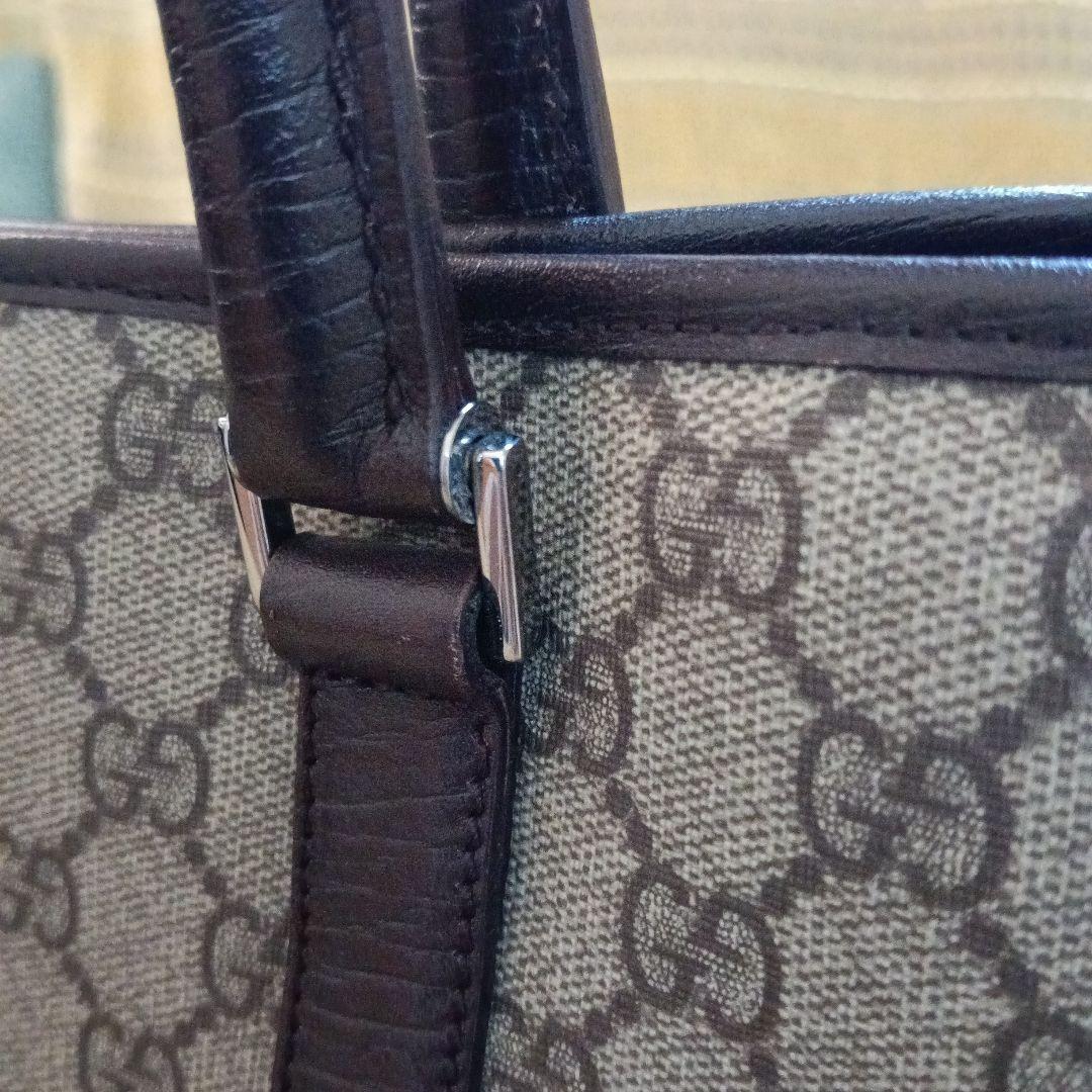 GUCCI GGパターン トートバッグ ベージュ/ブラウン