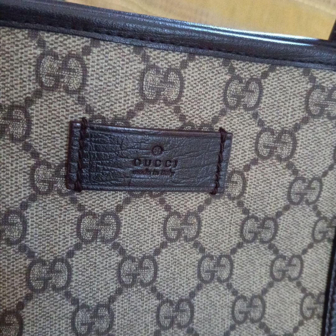 GUCCI GGパターン トートバッグ ベージュ/ブラウン