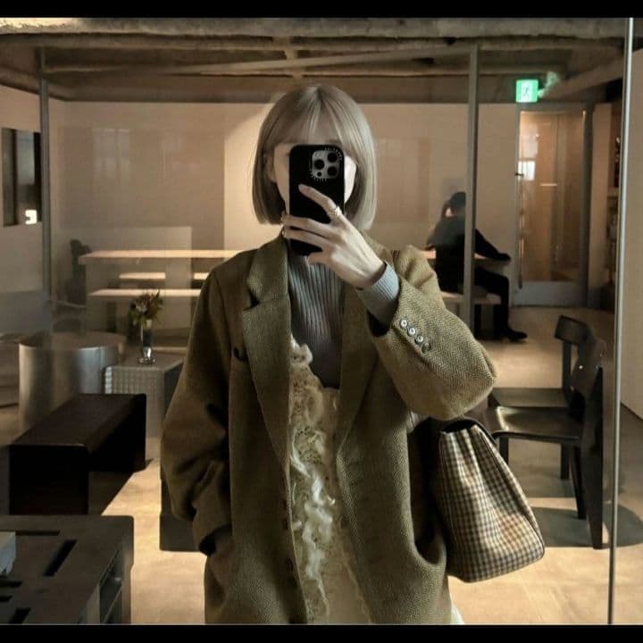 saku【新品未使用】eaphi FRINGE KNIT VEST