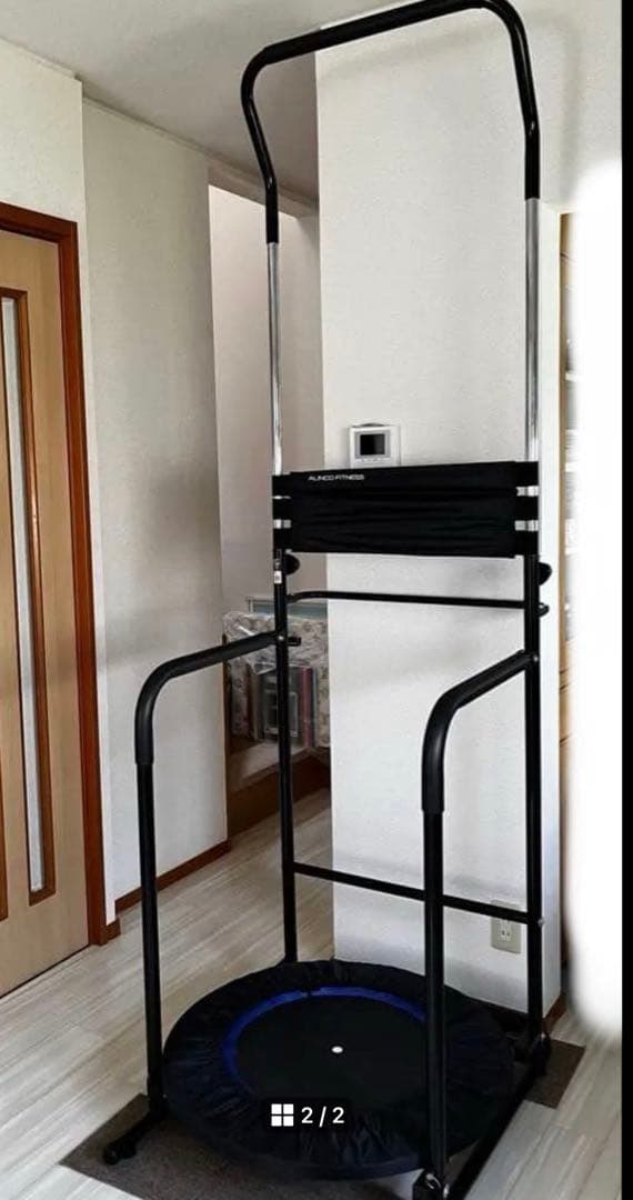 アルインコ(ALINCO)ぶら下がり健康器 懸垂マシントランポリン 付 ブラック