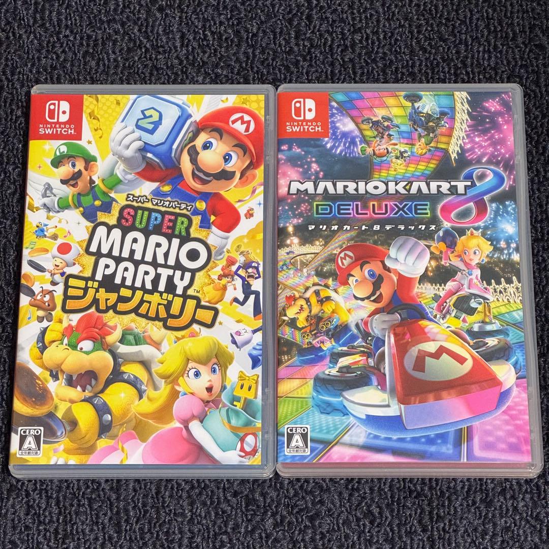 Switch スーパーマリオパーティジャンボリー マリオカート8デラックス